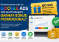 Quando uma Conta do Google Ads Ganha Bônus Promocional?